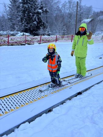 Krásně jsme si zalyžovali